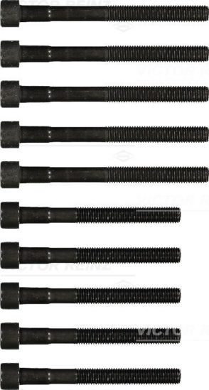 Bilde av BOLT KIT, CYLINDER HEAD TOYOTA