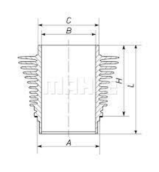 Bilde av CYLINDER LINER Porsche