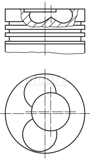 Bilde av Piston VW SHARAN (7M8, 7M9, 7M6)
