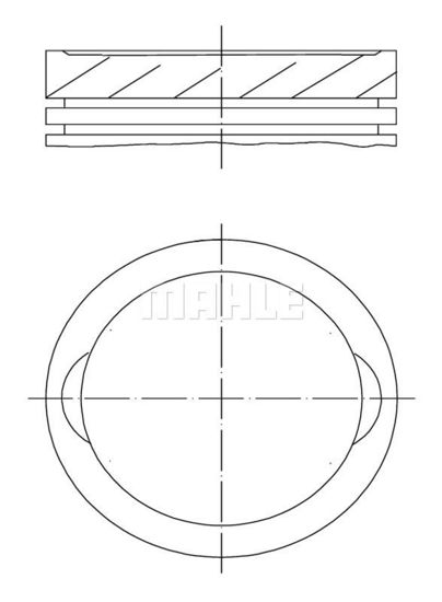 Bilde av Piston AUDI 100 C4 Avant (4A5)
