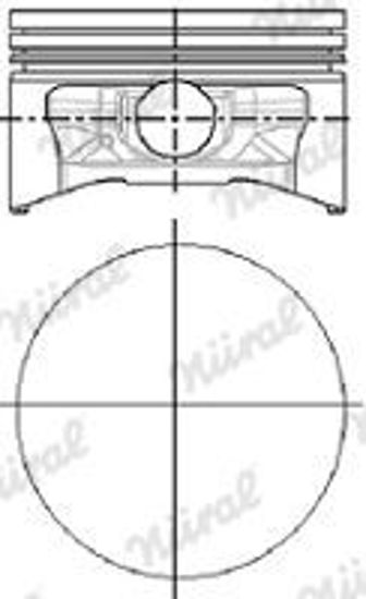 Bilde av STEMPEL 69,20MM FORD FIESTA 1,0i ZH10 1983-2006