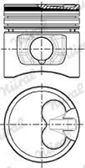 Bilde av STEMPEL STD FORD ESCORT/FIESTA/MONDEO/SIERRA 1,8 TD 1990- 