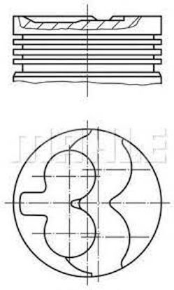 Bilde av STEMPEL STD 83,00MM NISSAN LAUREL/PATROL/220 SD22/SD33 MOTOR 1966-1984
