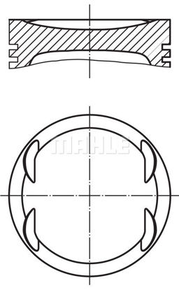 Bilde av STEMPEL 79,00 MM OPEL ASTRA/CORSA/TIGRA/VECTRA 1598CC C16XE/X16XE/X16XEL 1994-2005
