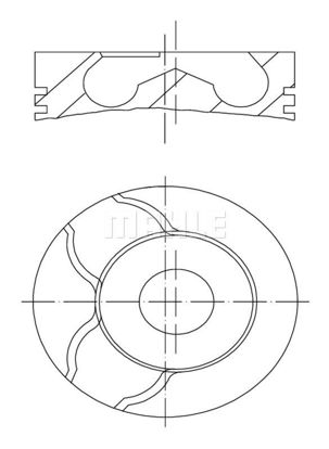 Bilde av FORINGSATS 98,43MM VOLVO TD63 E/ES/KBE 1991-